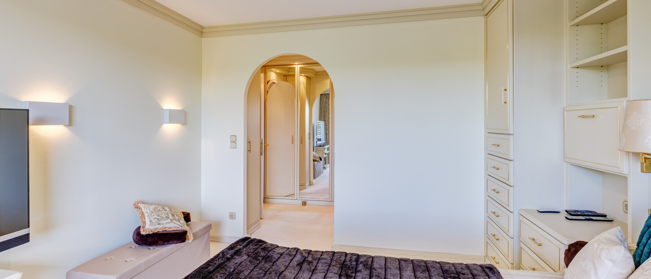 квартира München Ramersdorf 03 спальная комната 14857