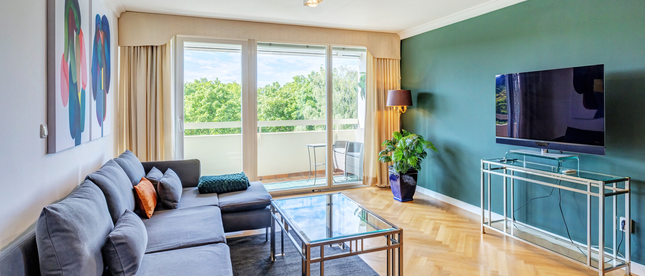 квартира München Ramersdorf 01 жилое пространство 14857
