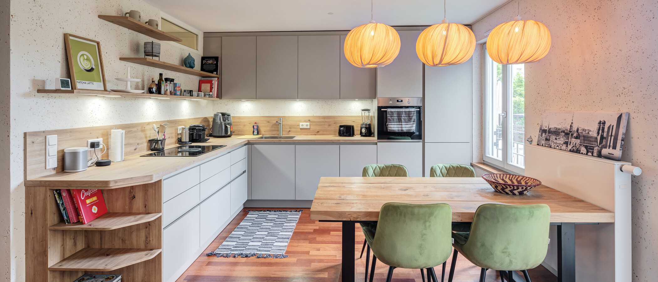 квартира München Haidhausen 01 кухня 14860