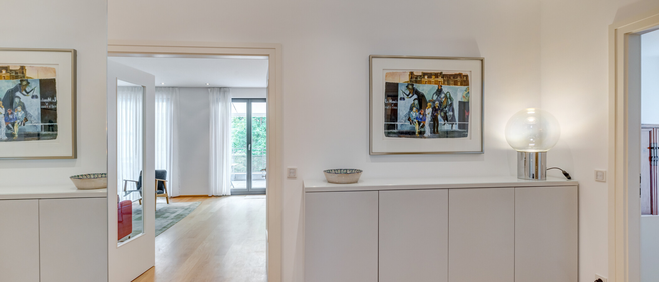квартира München Bogenhausen 02 коридор 14869