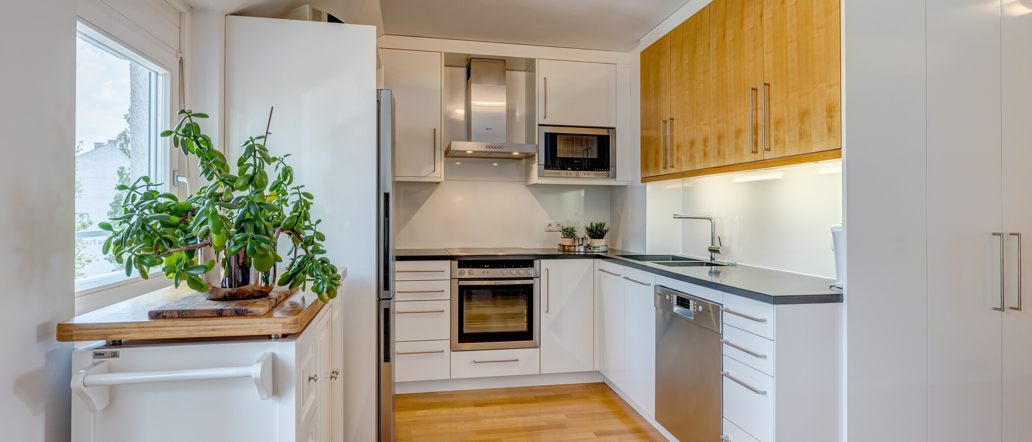 квартира München Ludwigsvorstadt 01 кухня 14870