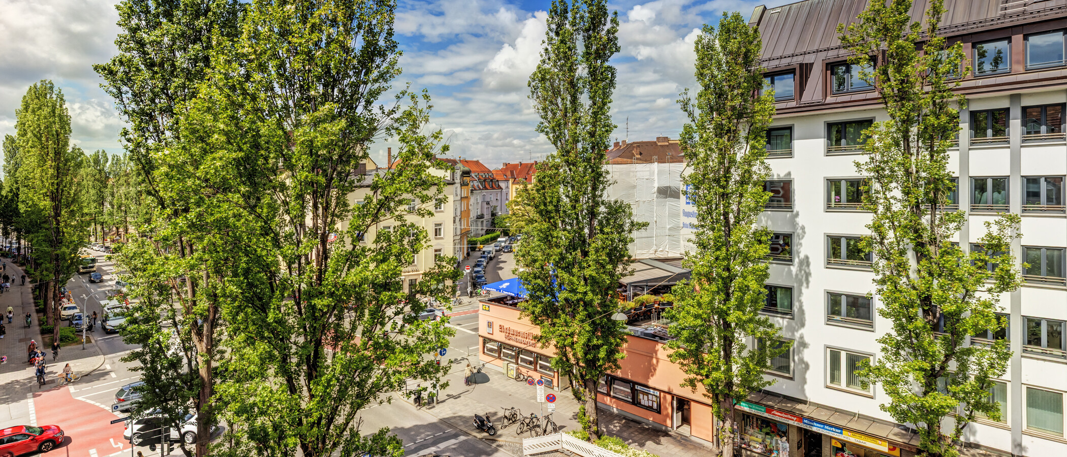 квартира München Ludwigsvorstadt 02 вид из окна 14870