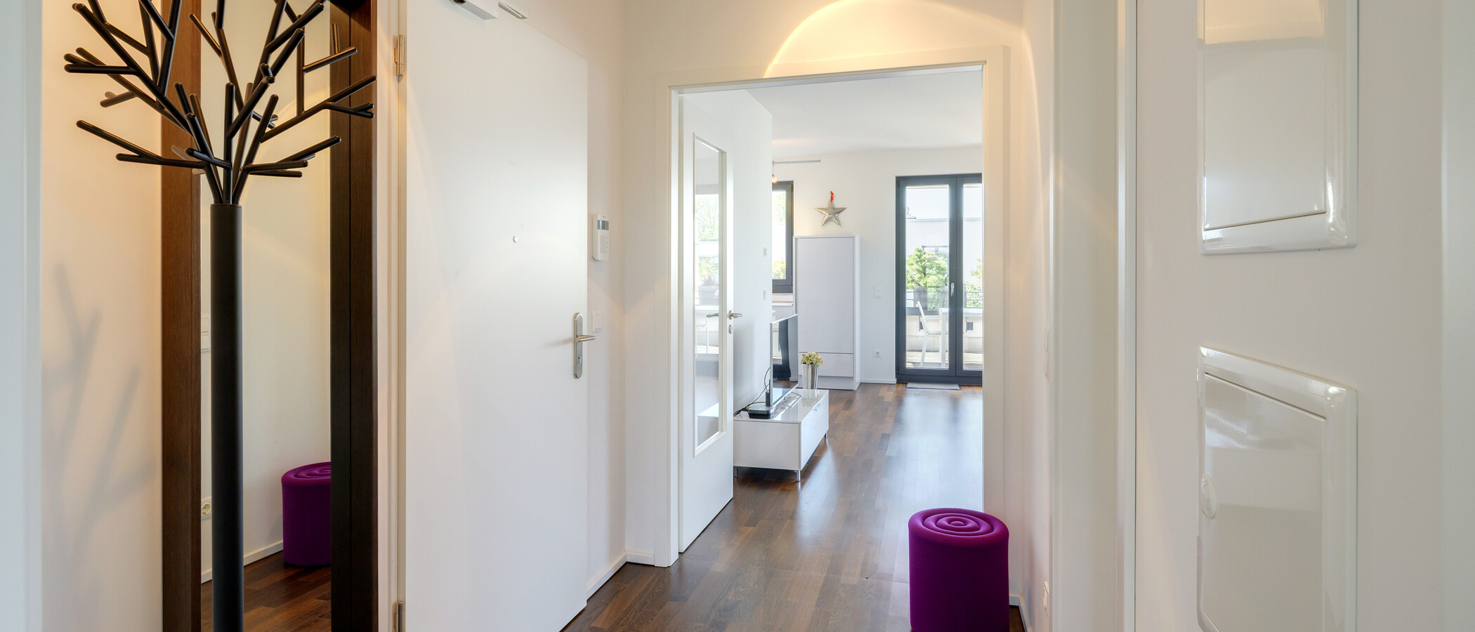 мансардная квартира München Altbogenhausen 02 коридор 14872