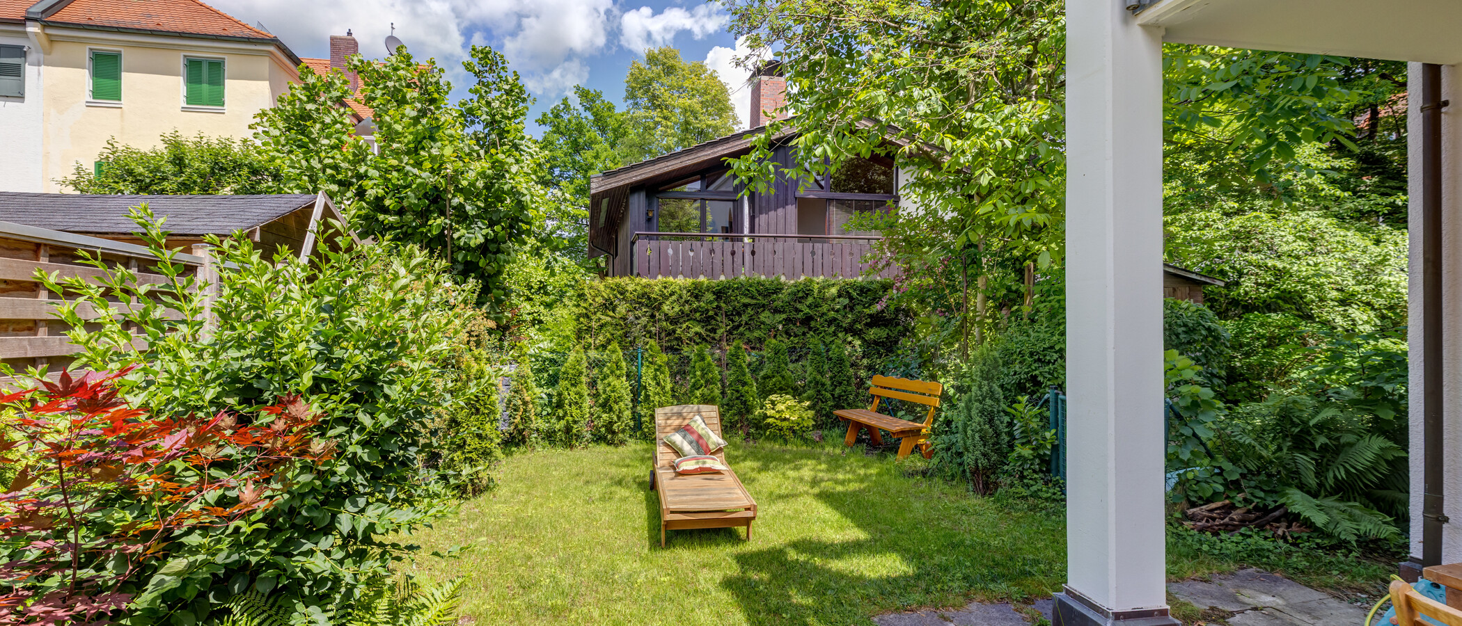 квартира с садом München Pasing 02 сад 14874
