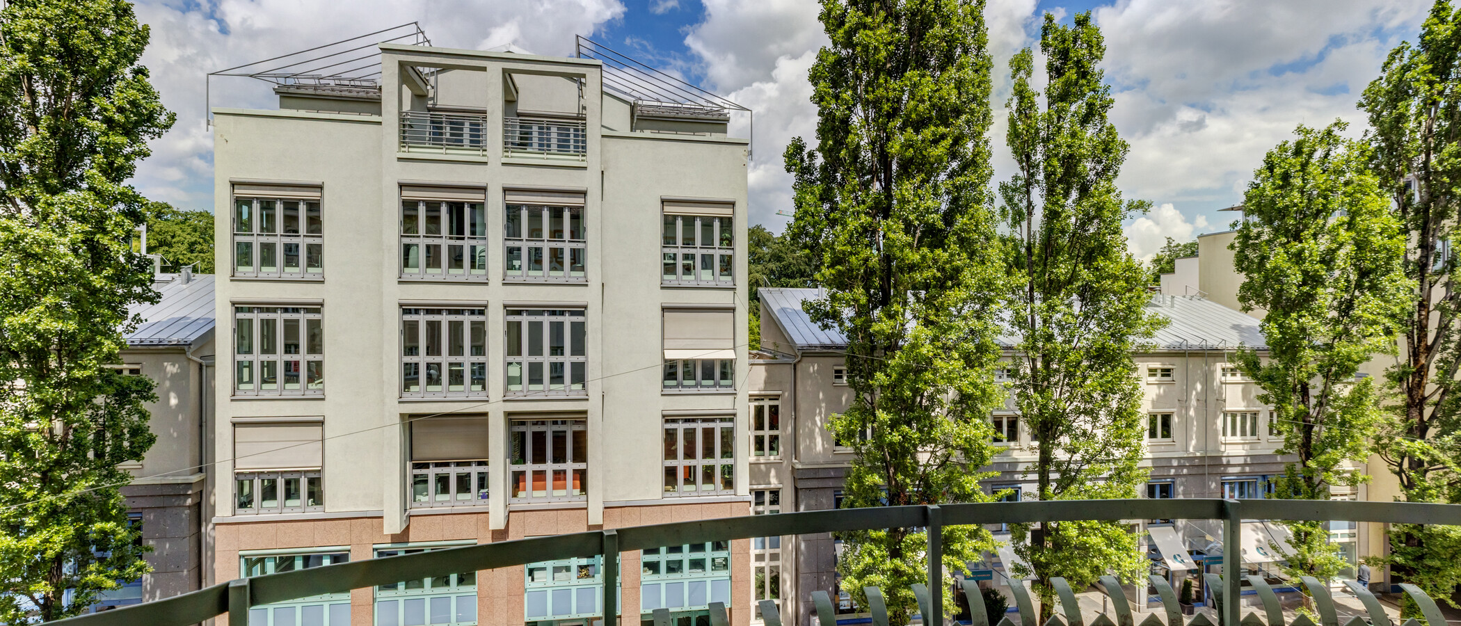 квартира München Haidhausen 04 вид из окна 14875