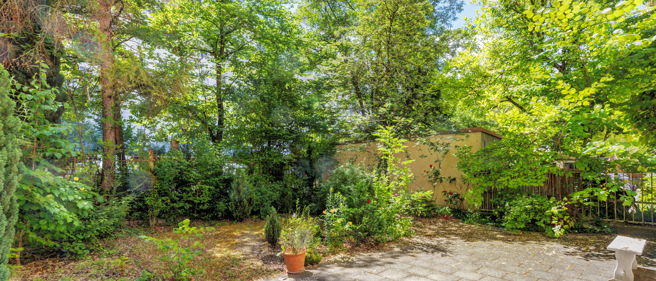 квартира München Haidhausen 02 внутренний двор  14875