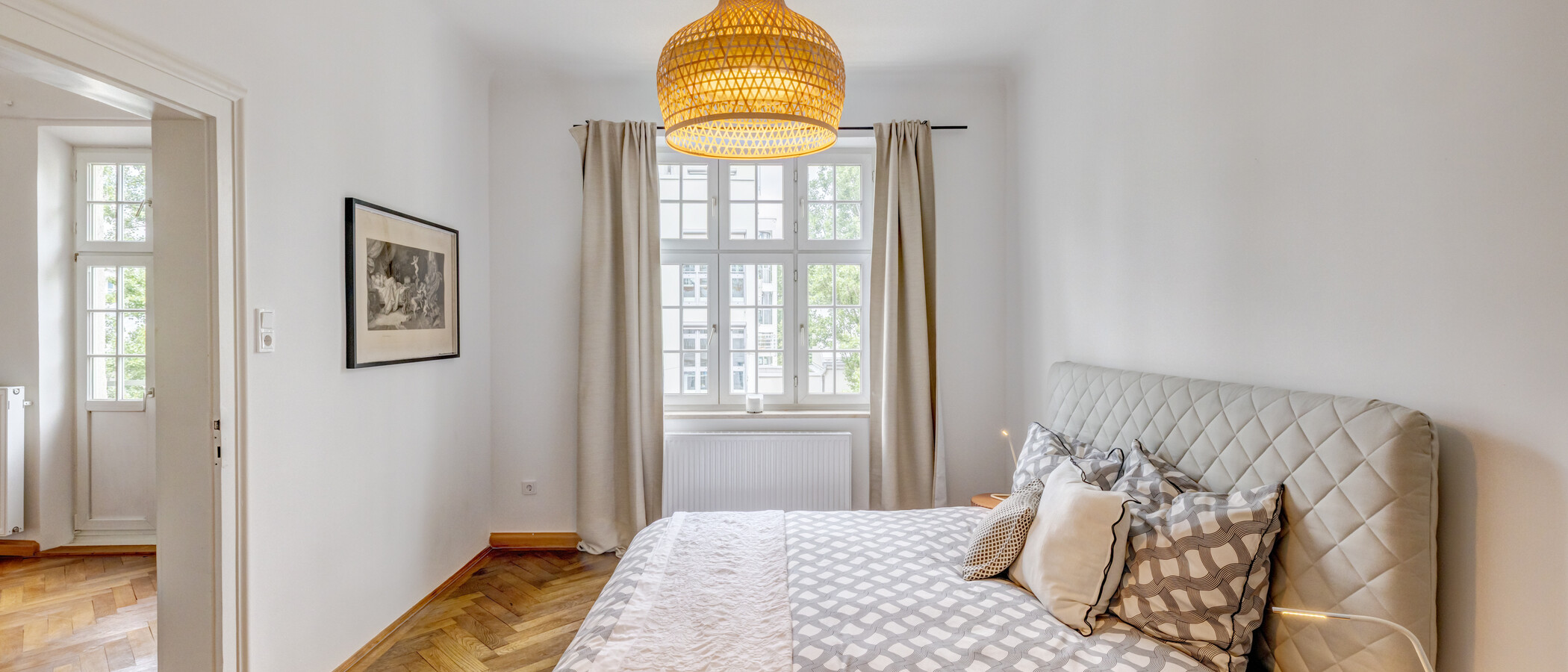 квартира München Haidhausen 02 спальная комната 14875