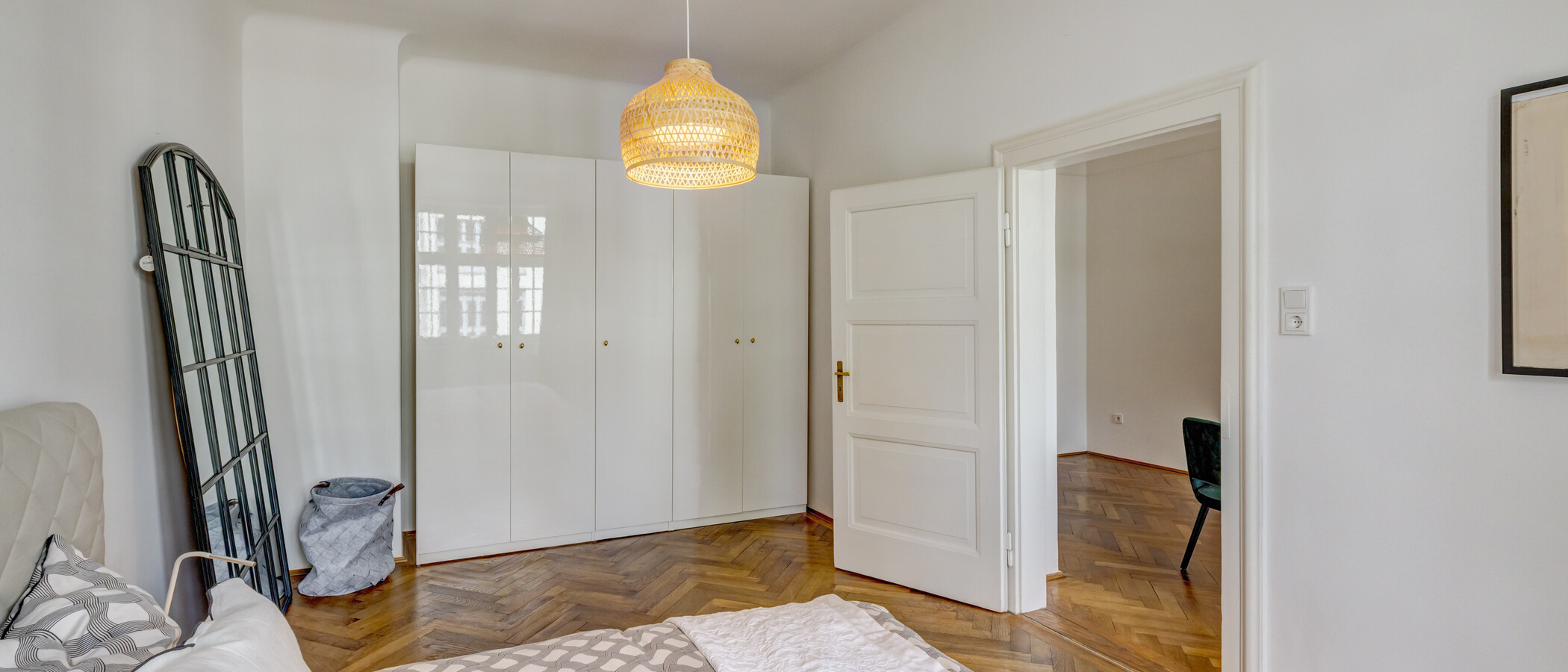 квартира München Haidhausen 03 спальная комната 14875