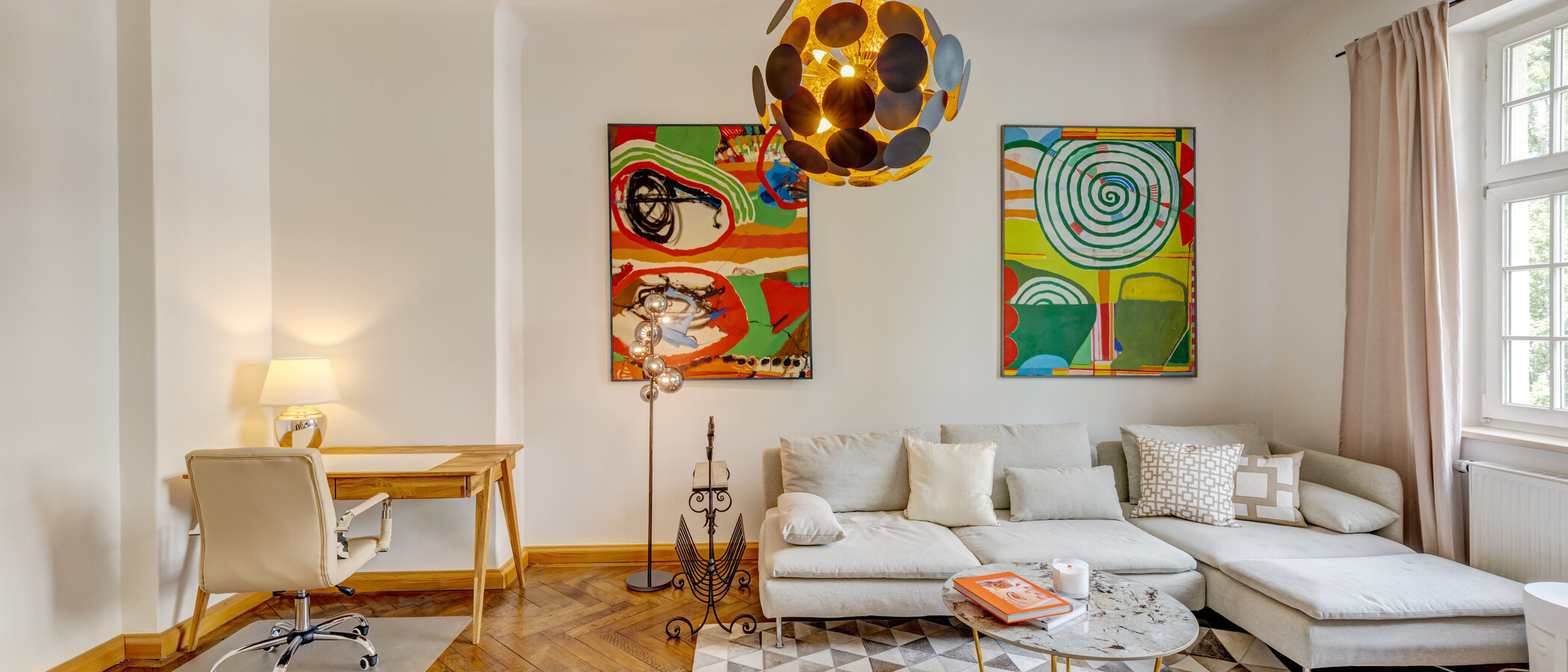 квартира München Haidhausen 02 гостиная 14875