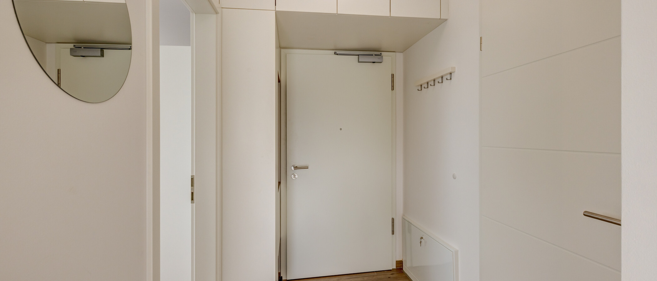 мансардная квартира München Trudering 01 коридор 14876