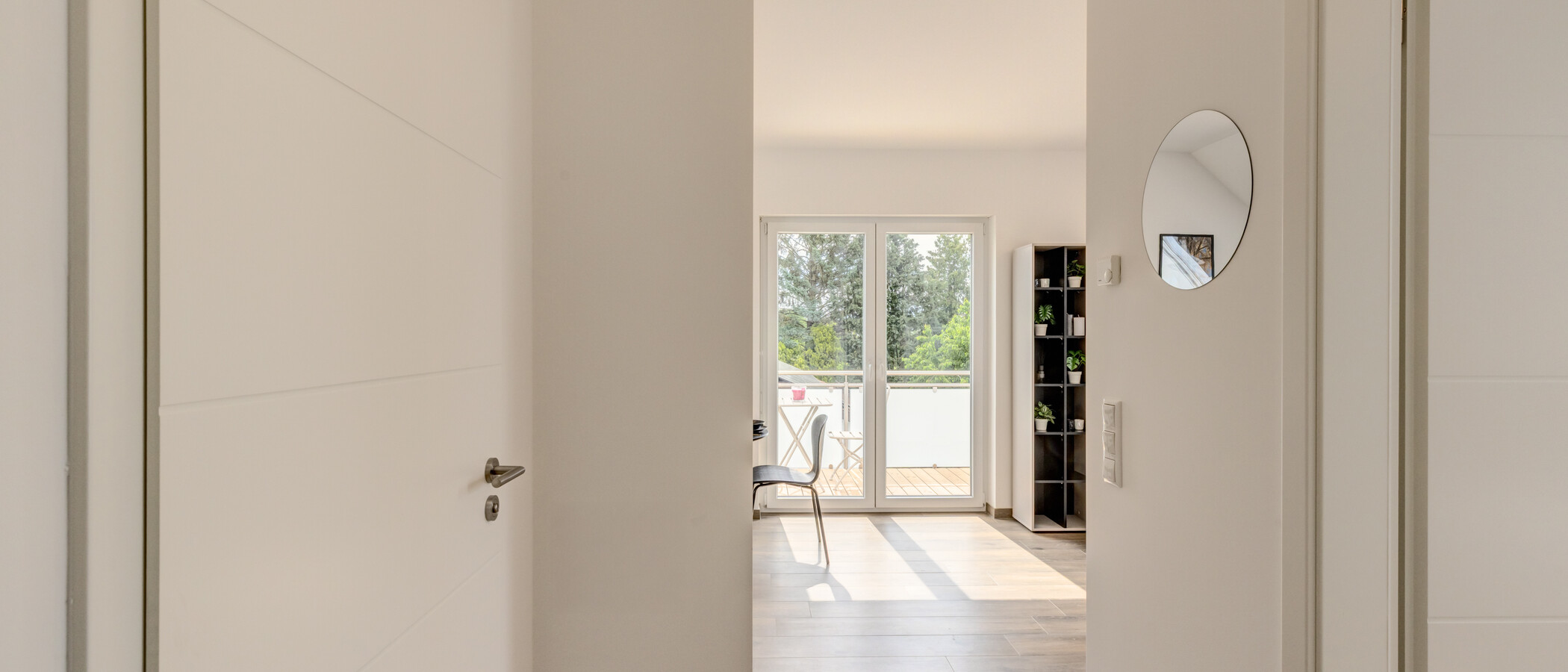 мансардная квартира München Trudering 03 коридор 14876