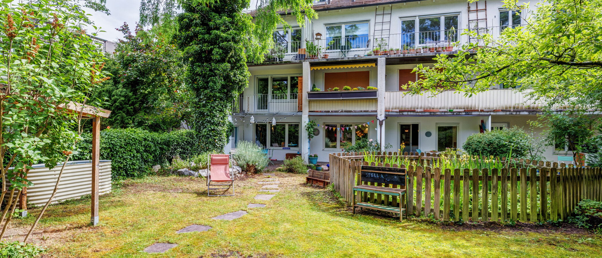 квартира München Nymphenburg 02 сад 14877