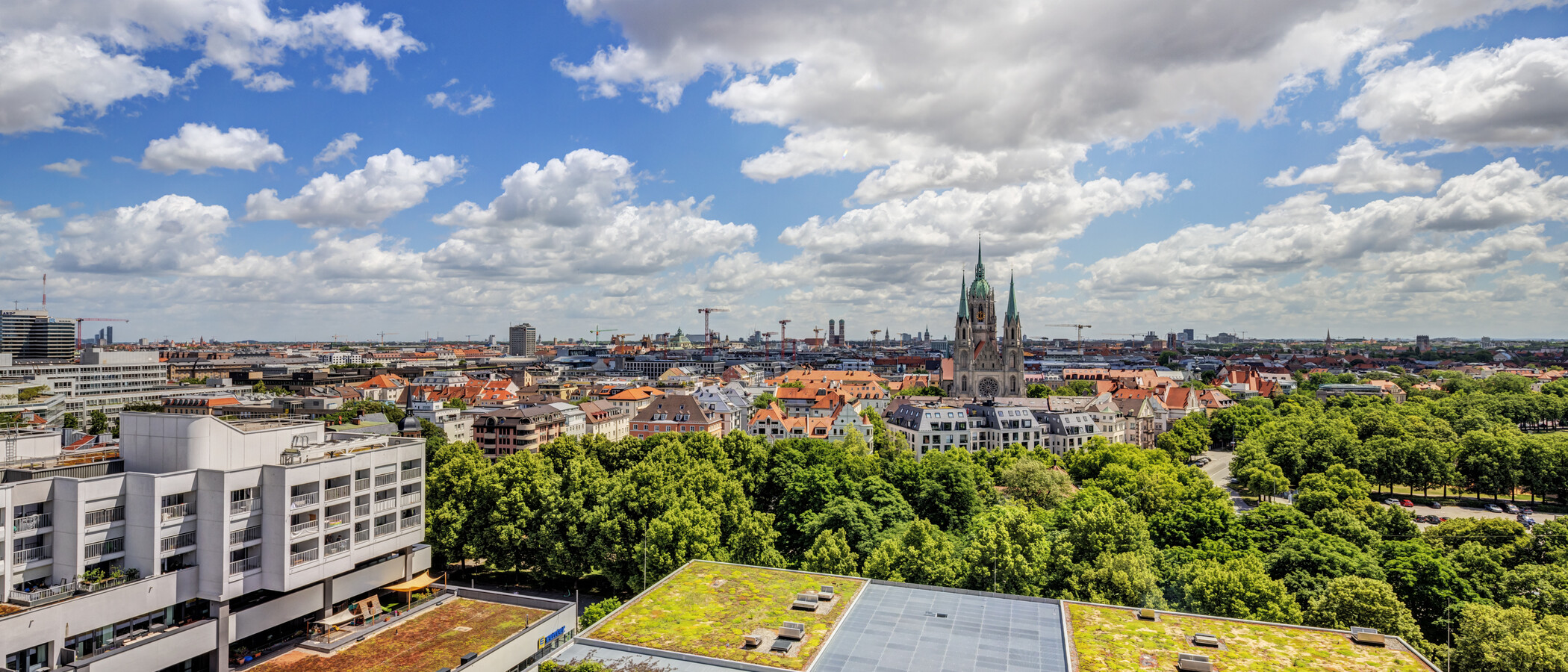 квартира München Schwanthalerhöhe 01 вид из окна 14881