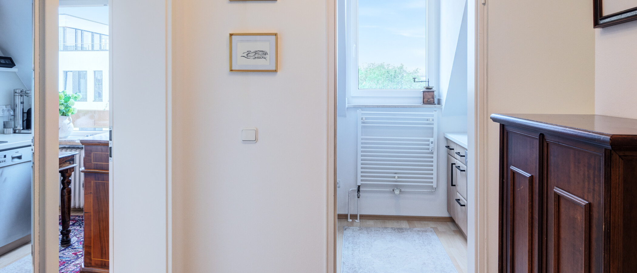 мансардная квартира München Sendling-Westpark 02 коридор 14882