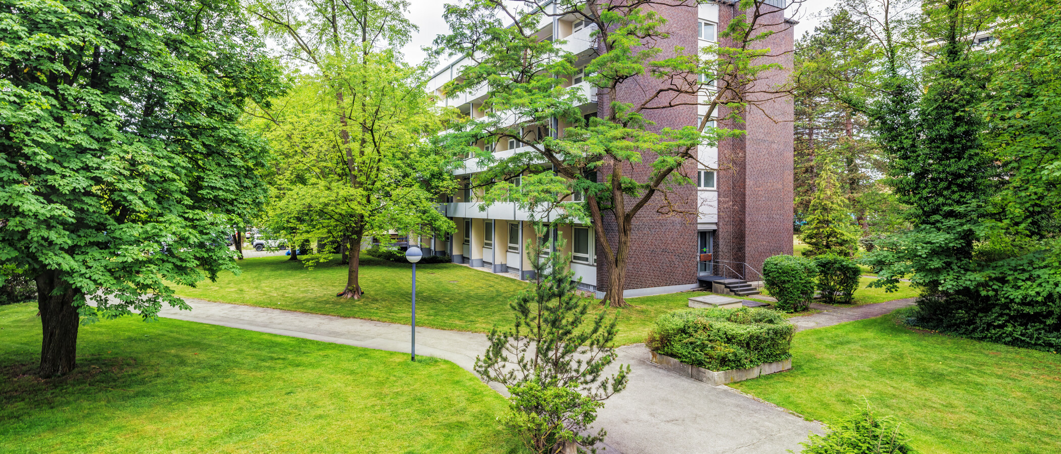 квартира München Schwabing-West 03 вид из окна 14885