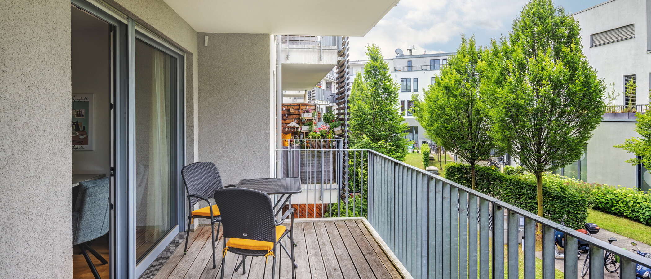 квартира München Pasing 01 балкон 14893