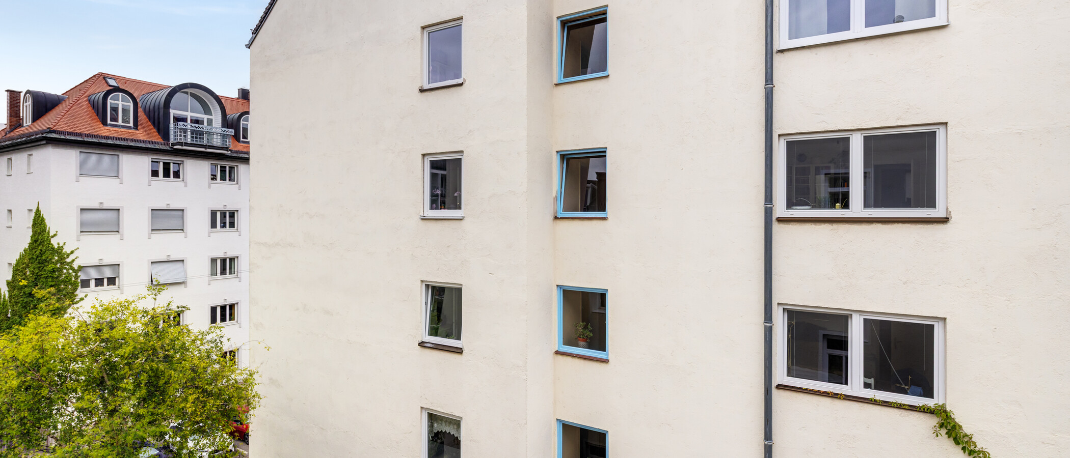 квартира München Schwabing-West 02 вид из окна 14894