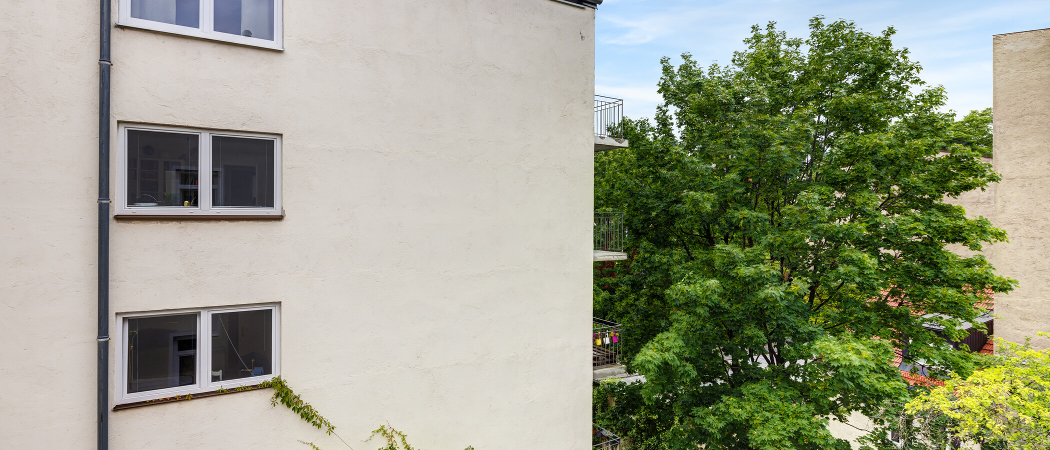 квартира München Schwabing-West 03 вид из окна 14894