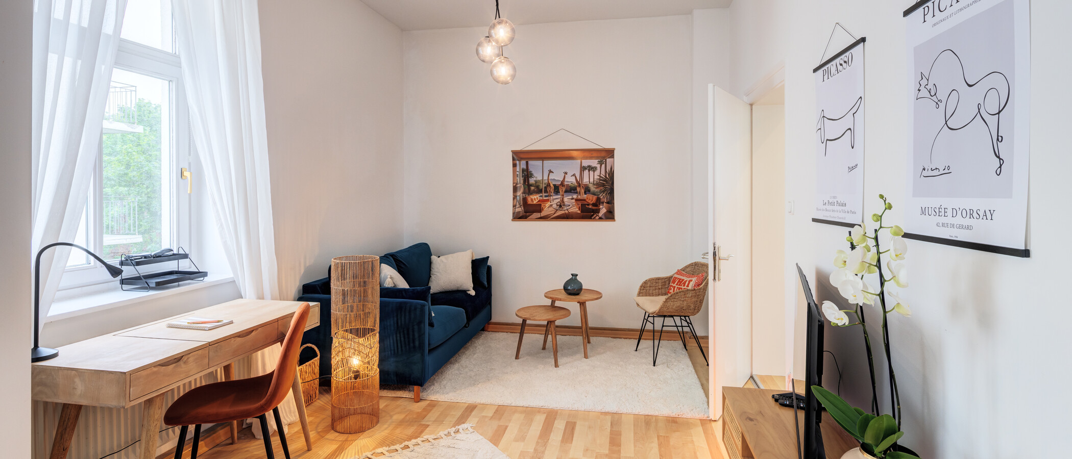квартира München Schwabing-West 03 жилое пространство 14894