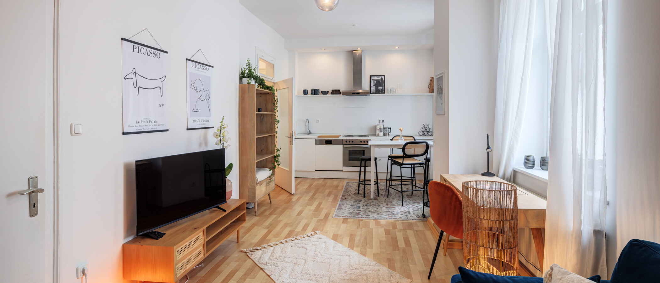 квартира München Schwabing-West 04 жилое пространство 14894