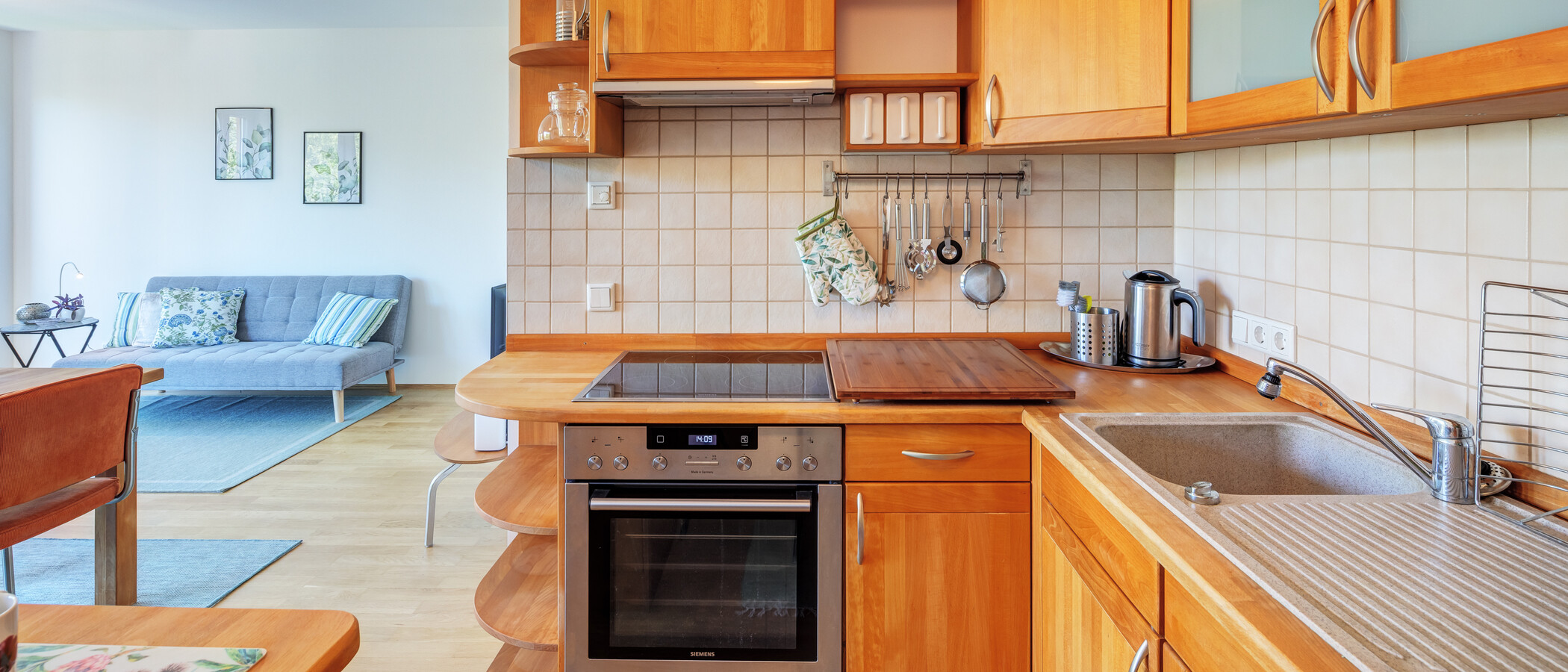 квартира München Schwabing-West 02 кухня 14901