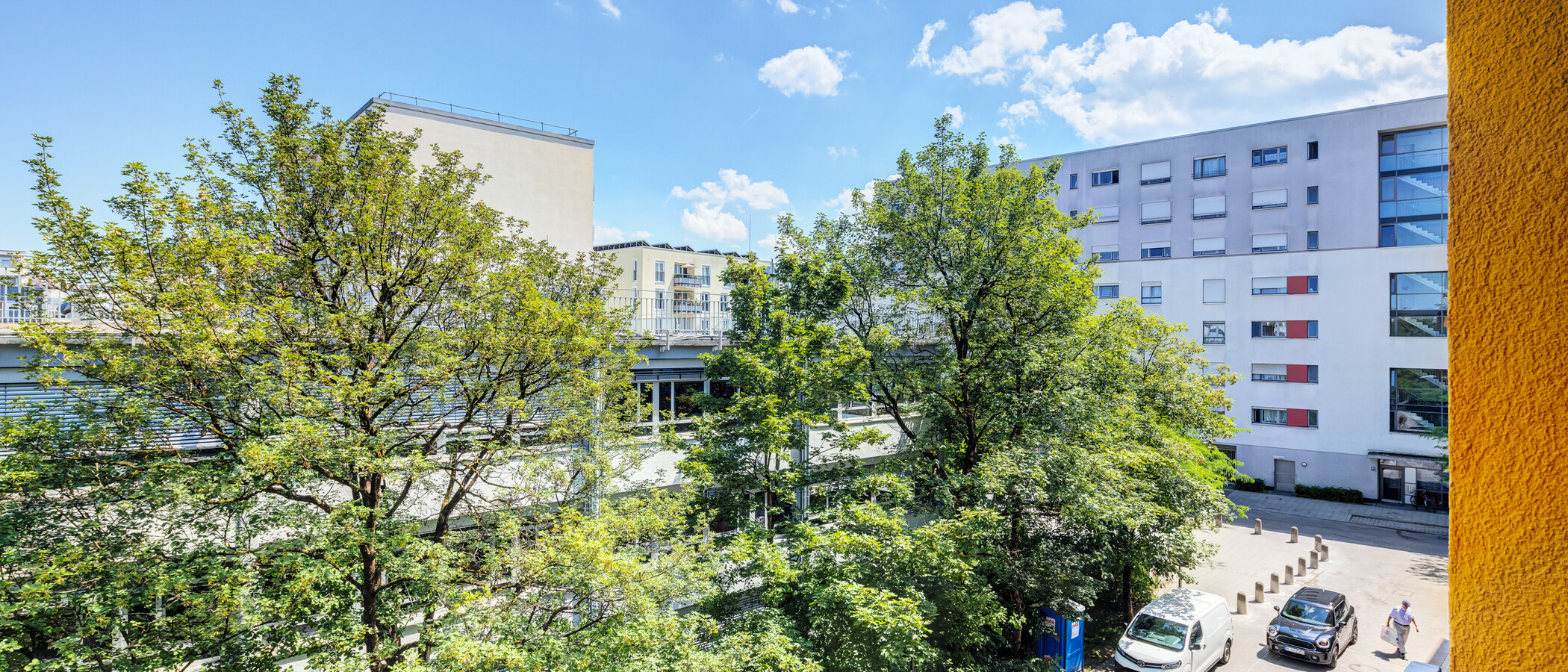 квартира München Schwabing-West 03 вид из окна 14901