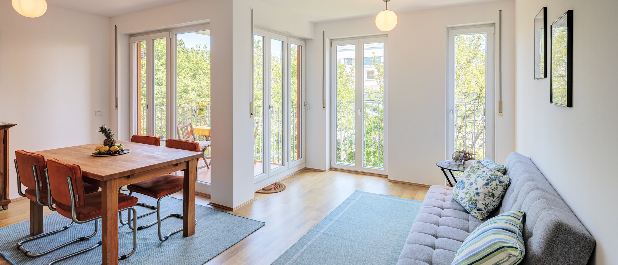 квартира München Schwabing-West 03 жилое пространство 14901