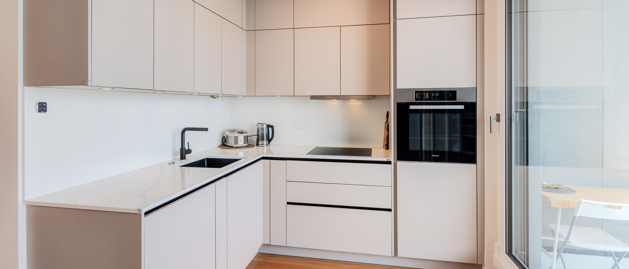 квартира München Neuperlach 01 кухня 14902