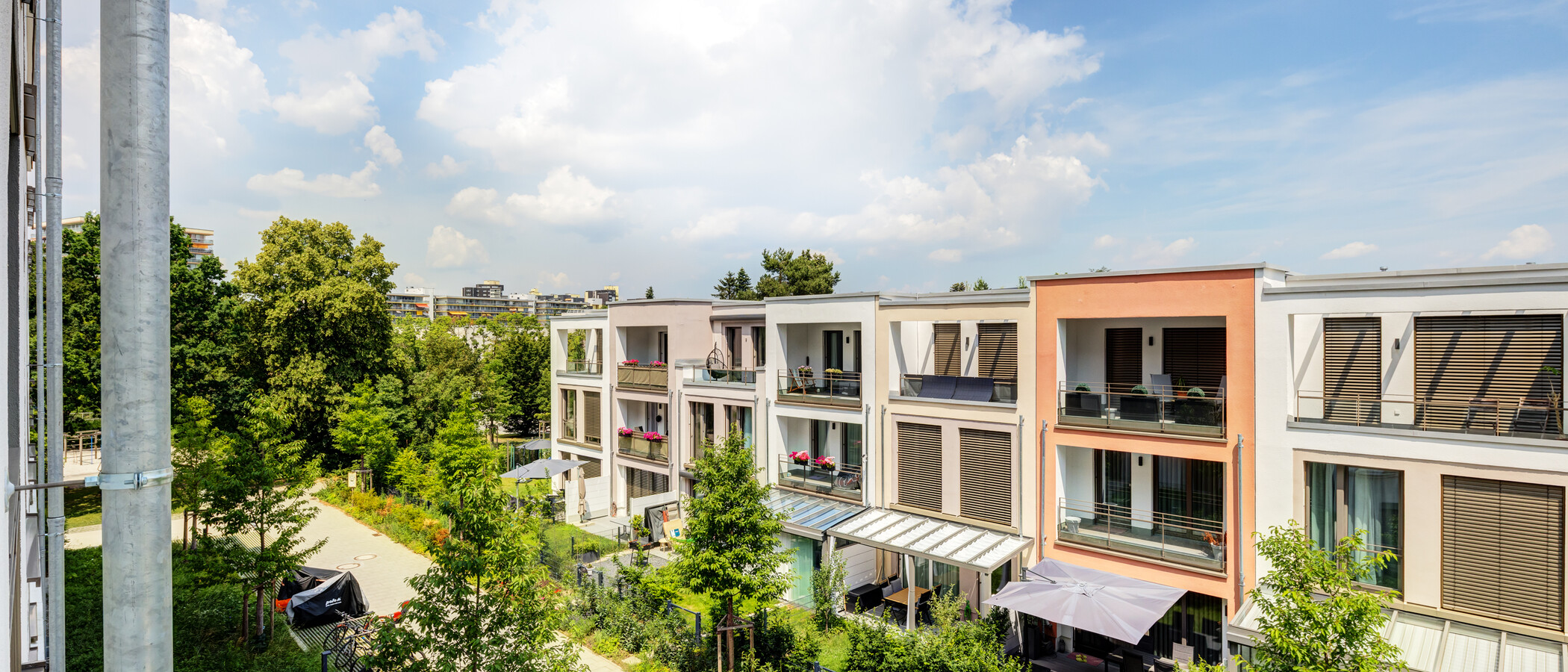 квартира München Neuperlach 01 вид из окна 14902