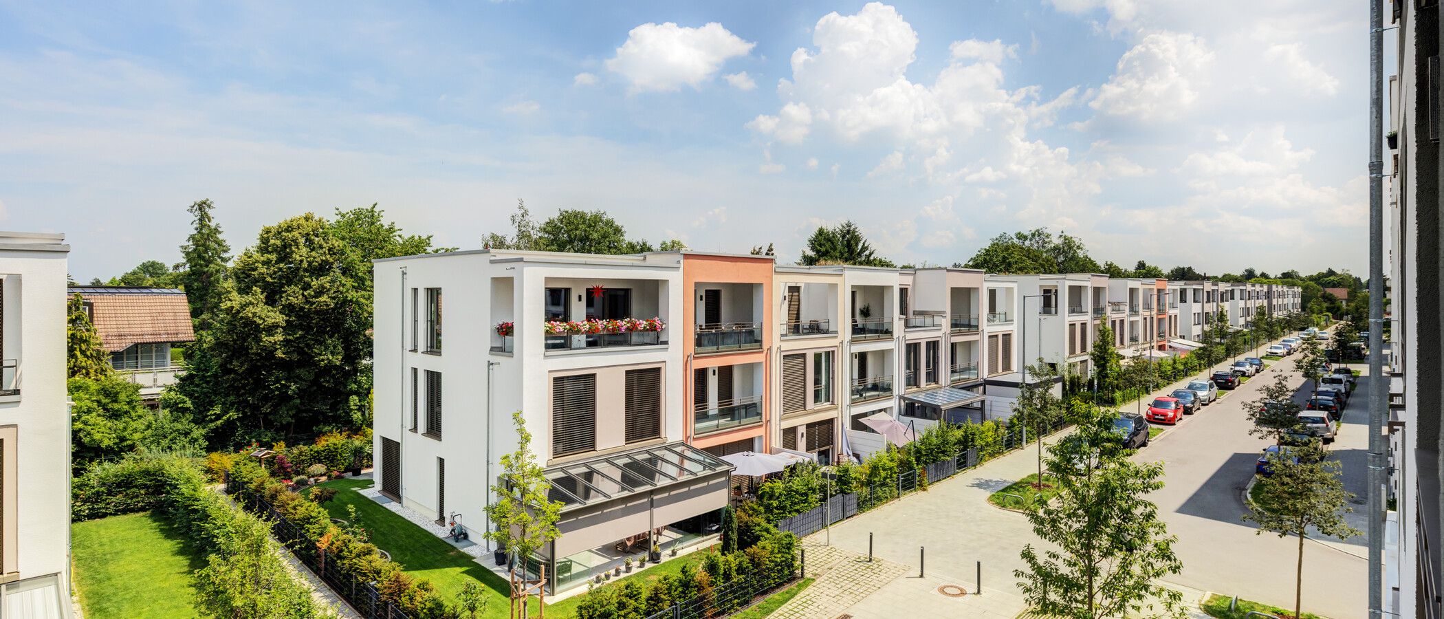 квартира München Neuperlach 02 вид из окна 14902
