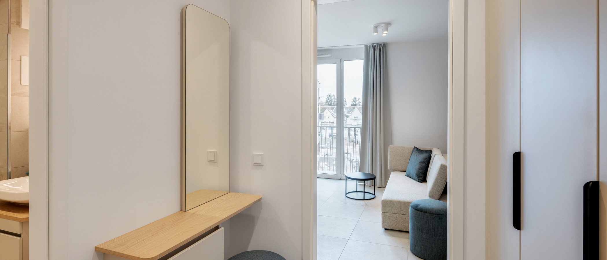 квартира München Berg am Laim 01 коридор 14903