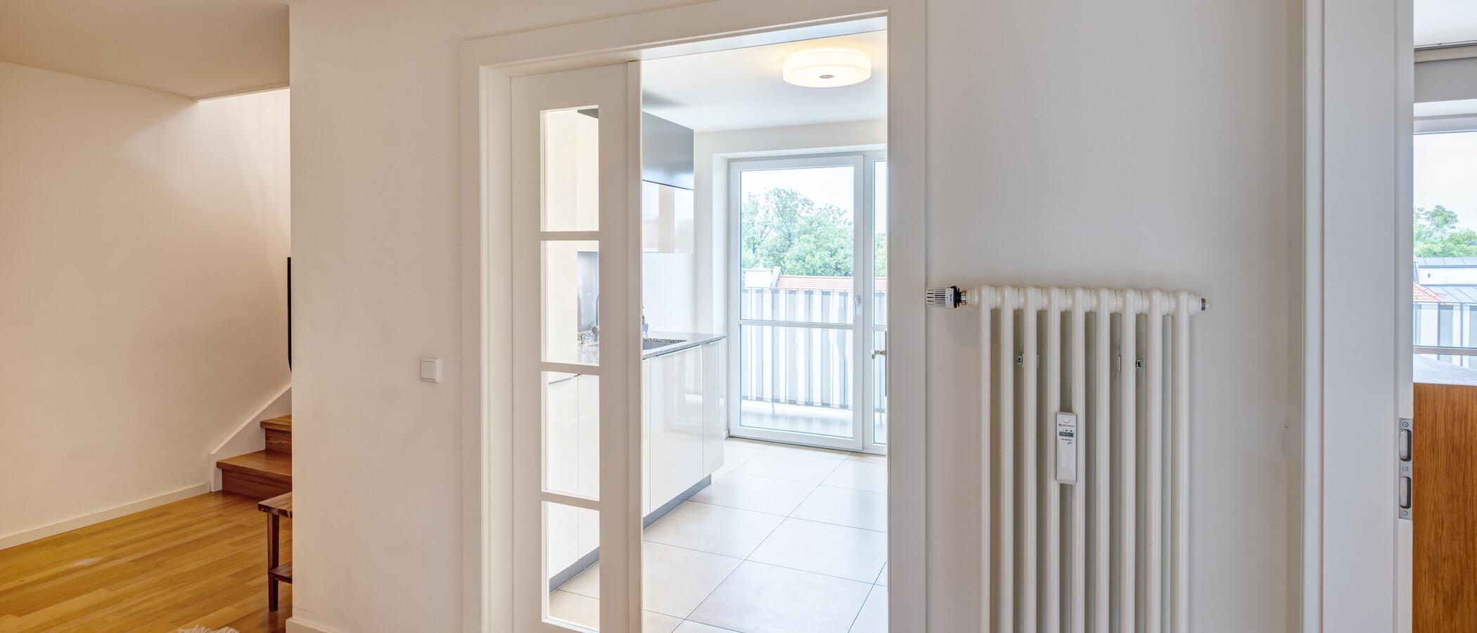 двухэтажная квартира München Schwabing 02 коридор 14908