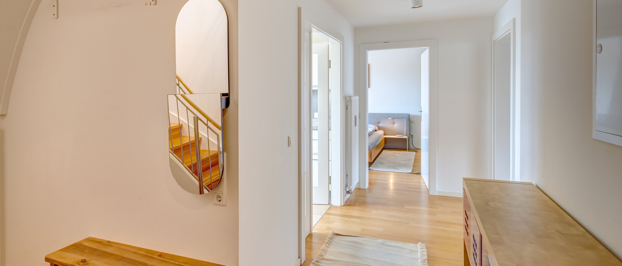 двухэтажная квартира München Schwabing 03 коридор 14908