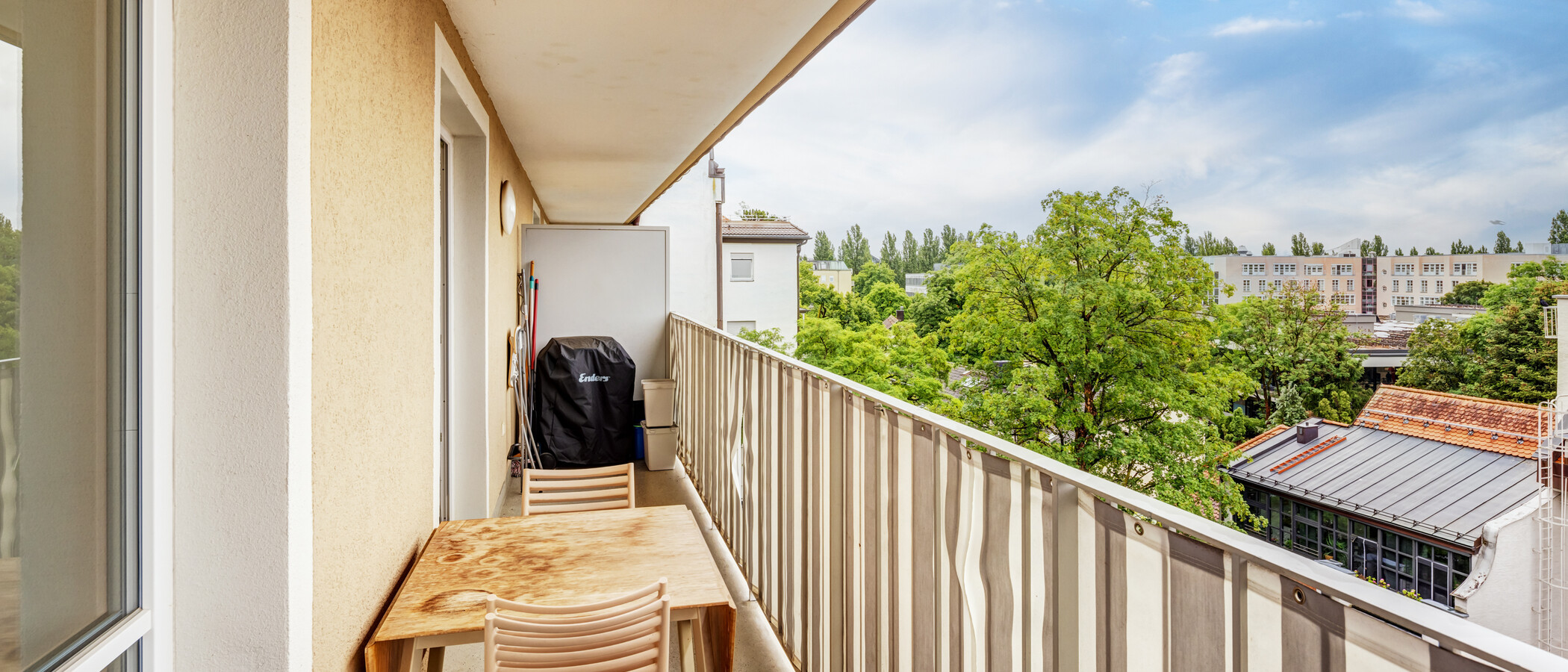 двухэтажная квартира München Schwabing 02 балкон 14908