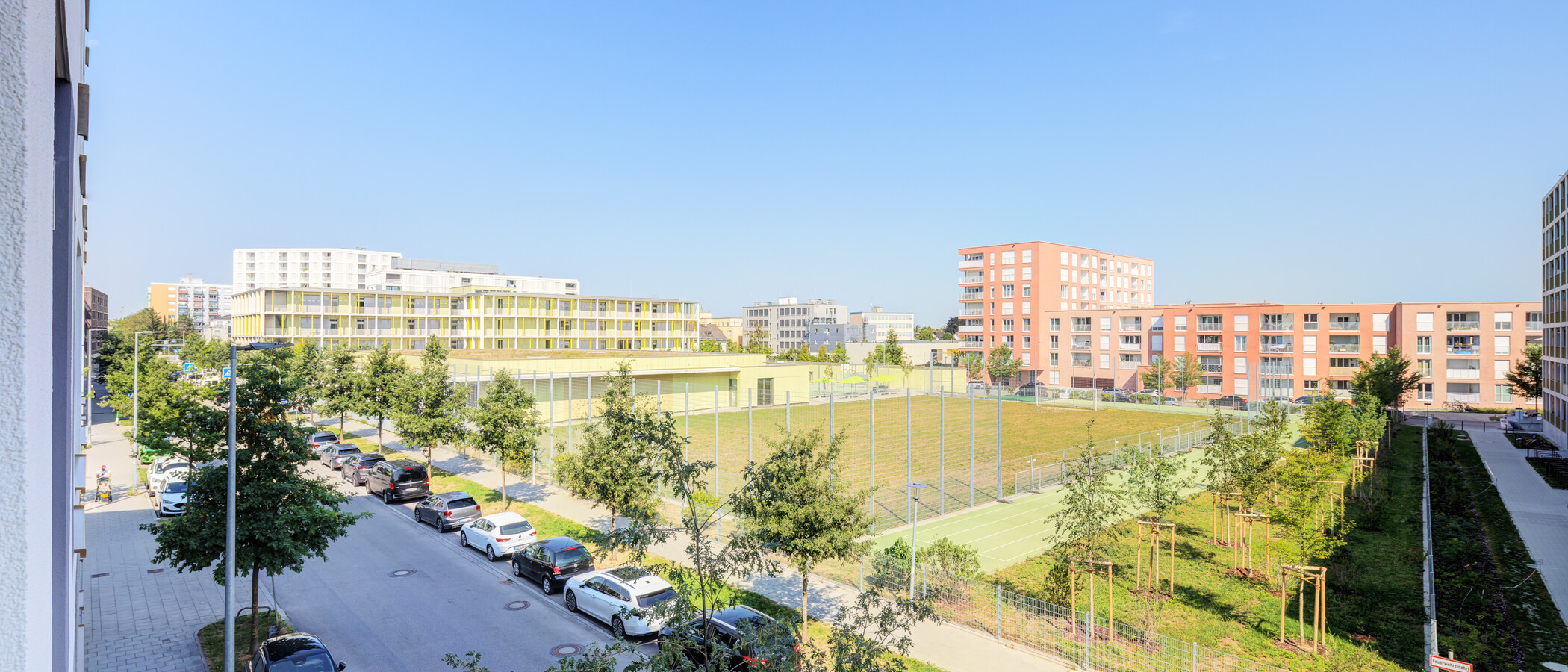 квартира München Pasing 04 вид из окна 14915