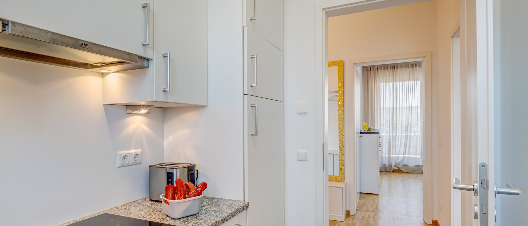 квартира München Parkstadt Schwabing 02 кухня 14918