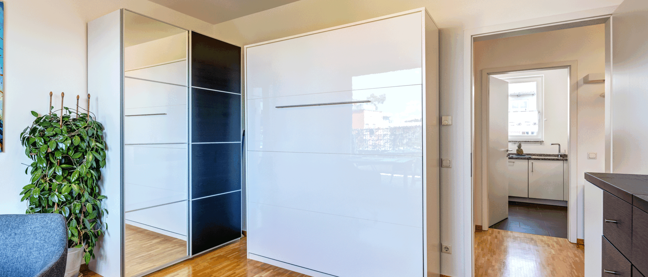 квартира München Parkstadt Schwabing 02 2-я спальная комната 14918