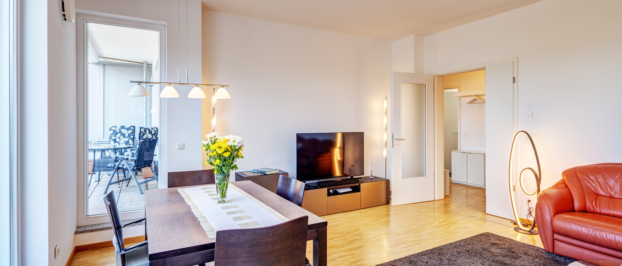 квартира München Parkstadt Schwabing 01 жилое пространство 14918