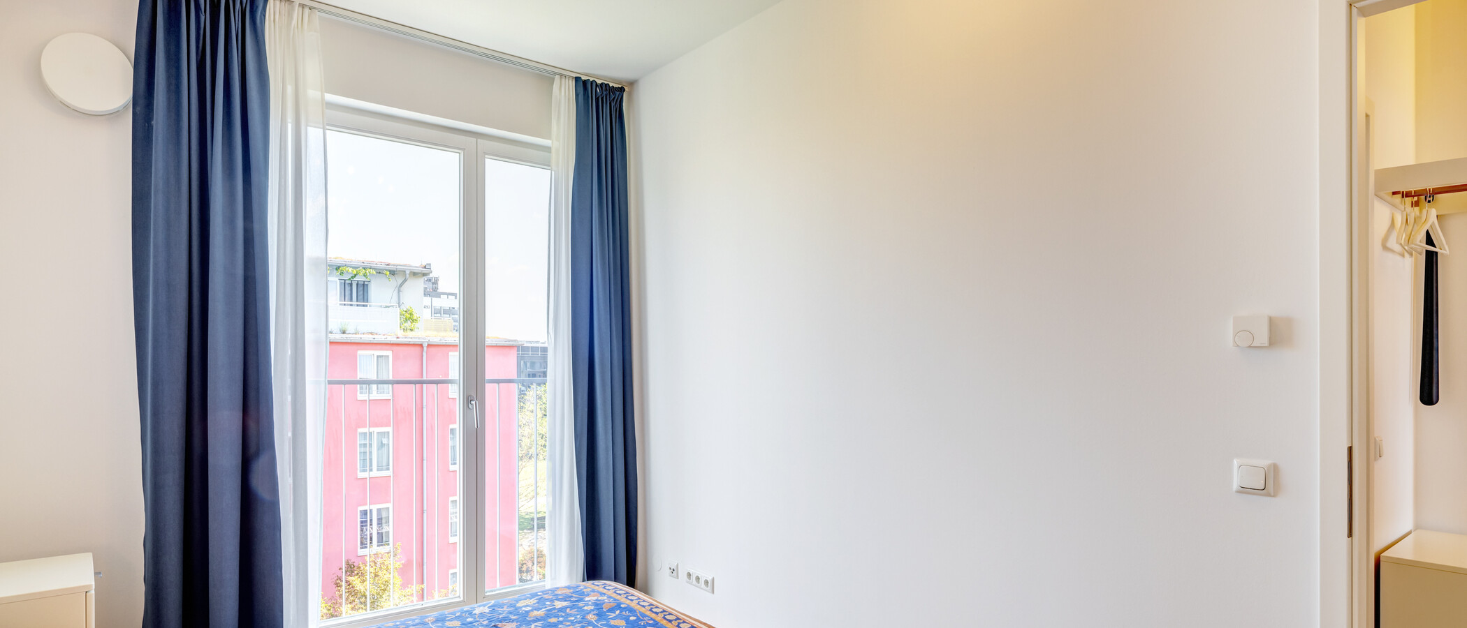 квартира München Parkstadt Schwabing 02 1-я спальная комната 14918