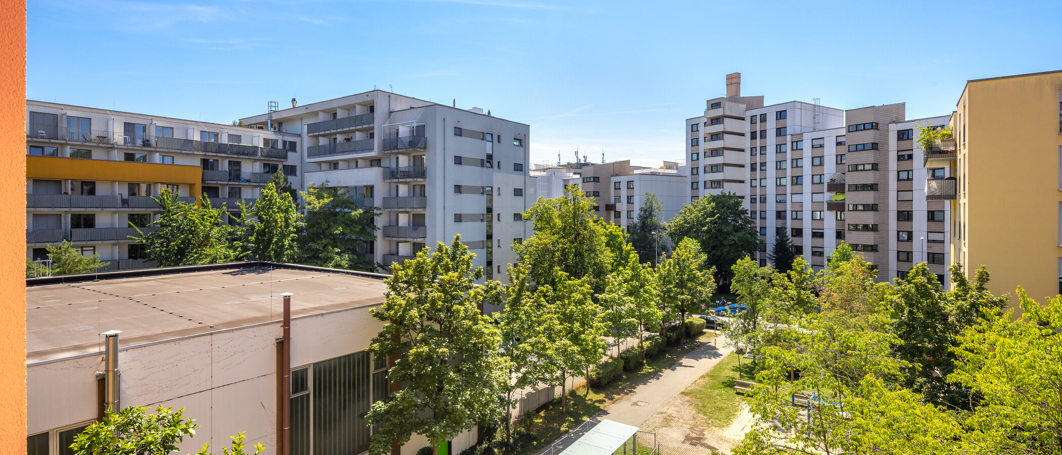 квартира München Haidhausen 02 вид из окна 14922