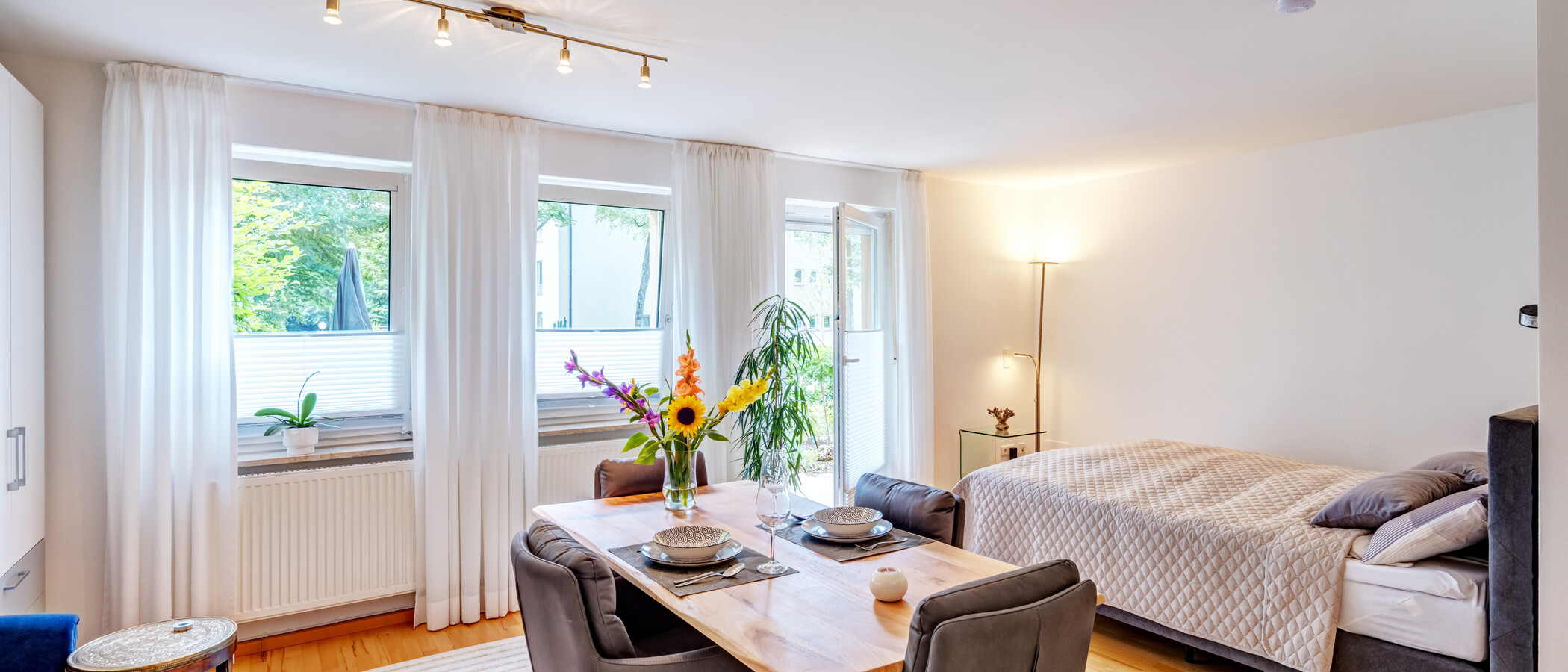 квартира München Parkstadt Bogenhausen 03 жилое пространство 14923