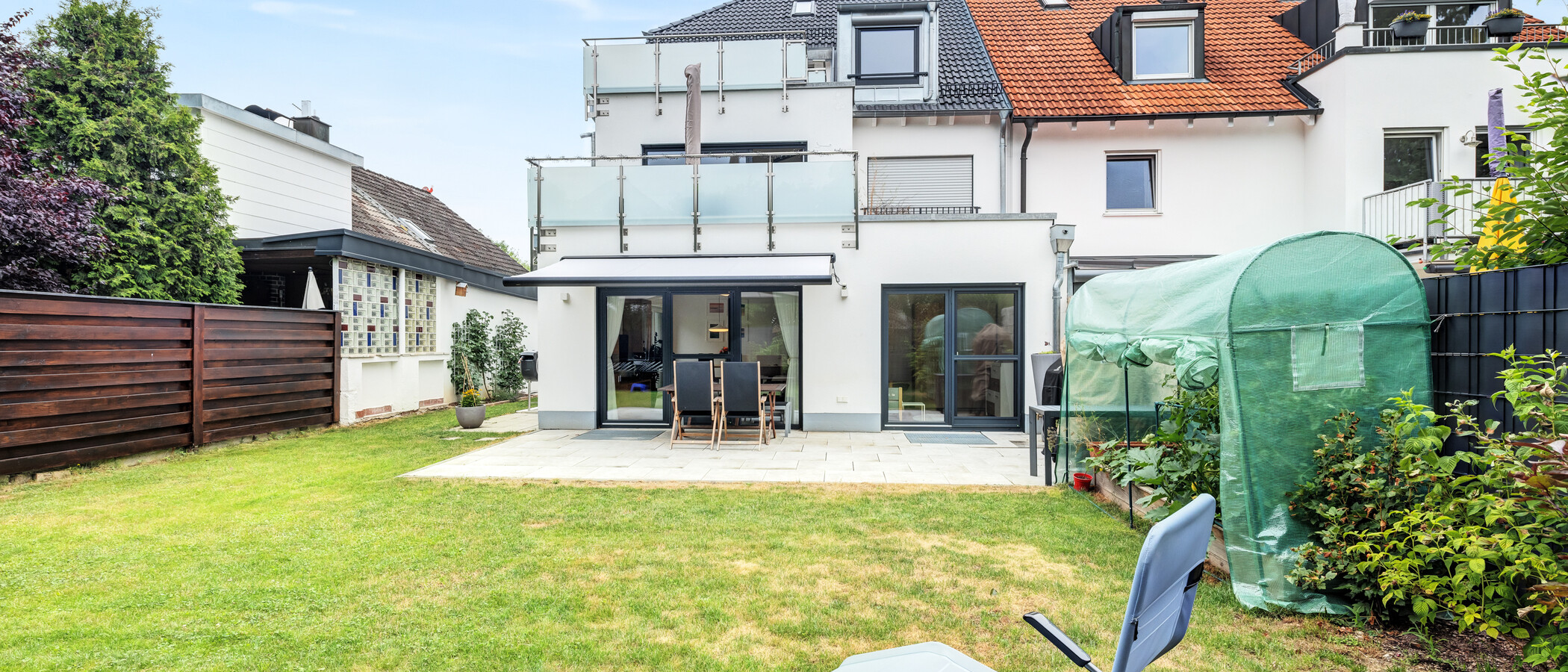 квартира München Waldtrudering 02 сад 14926