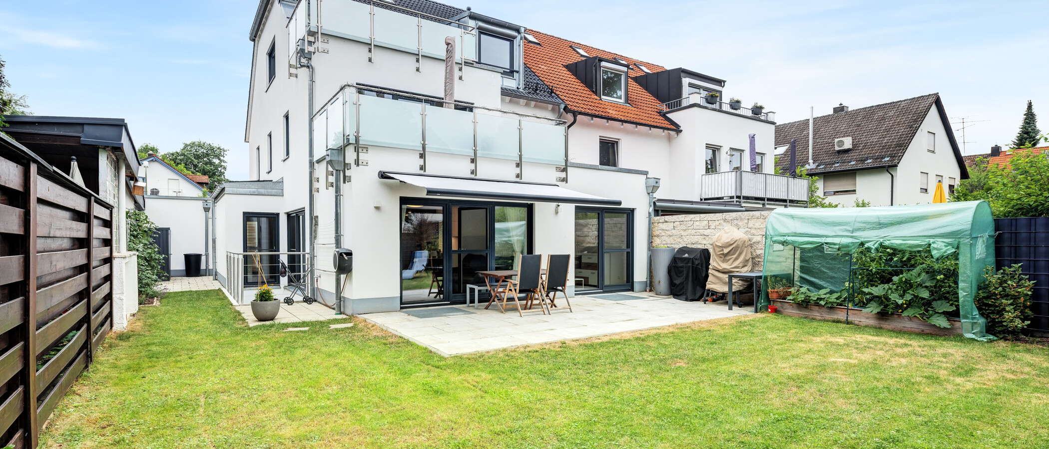 квартира München Waldtrudering 03 сад 14926