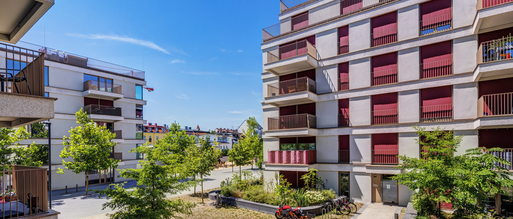 квартира München Pasing 06 вид из окна 14930
