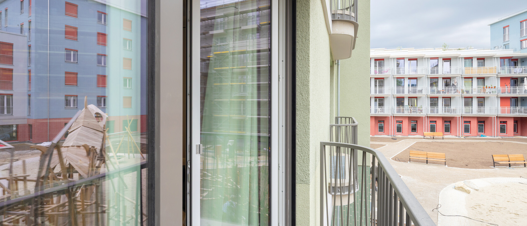 квартира München Berg am Laim 01 балкон 14931