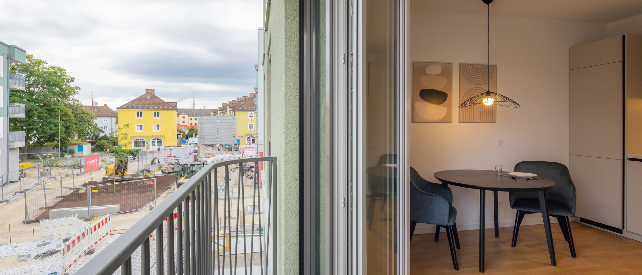 квартира München Berg am Laim 02 балкон 14932