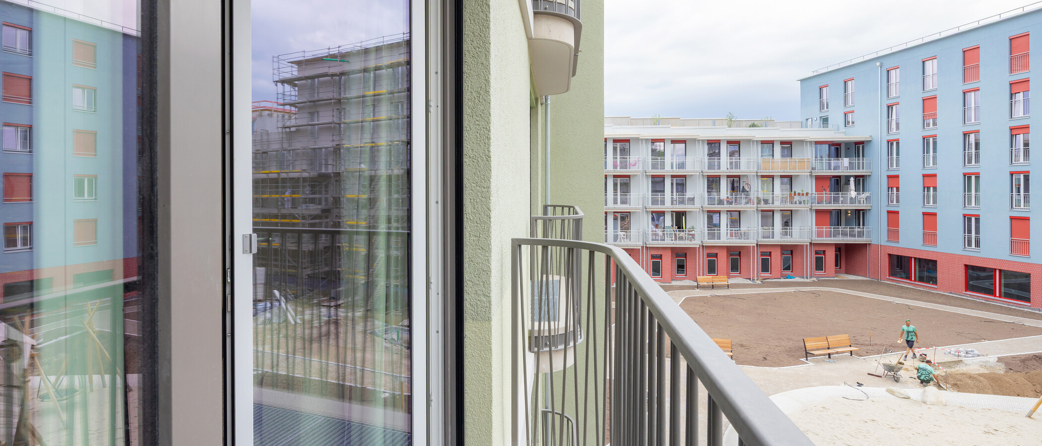 квартира München Berg am Laim 01 балкон 14934