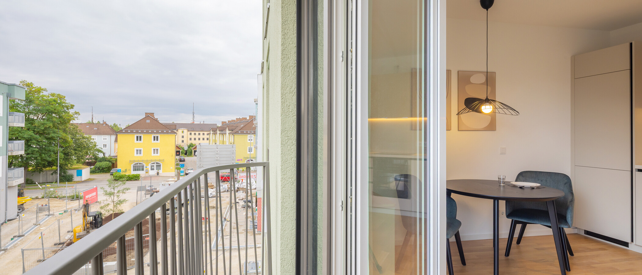 квартира München Berg am Laim 01 балкон 14936