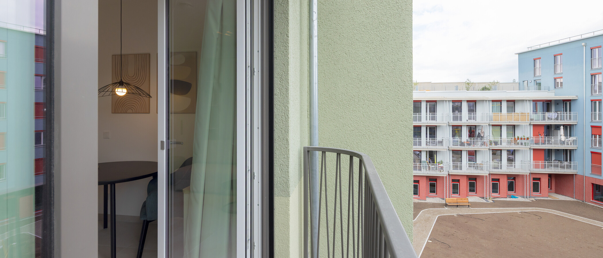 квартира München Berg am Laim 01 балкон 14937