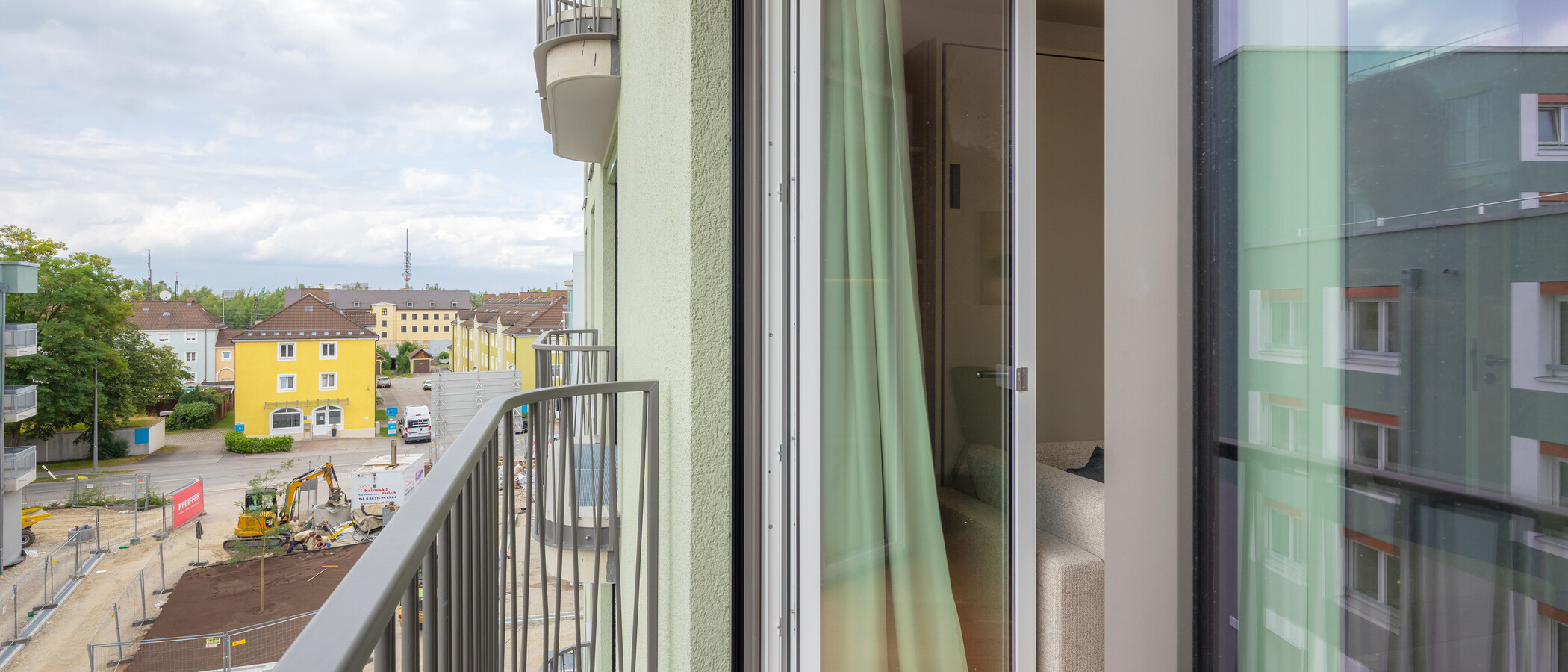 квартира München Berg am Laim 02 балкон 14938